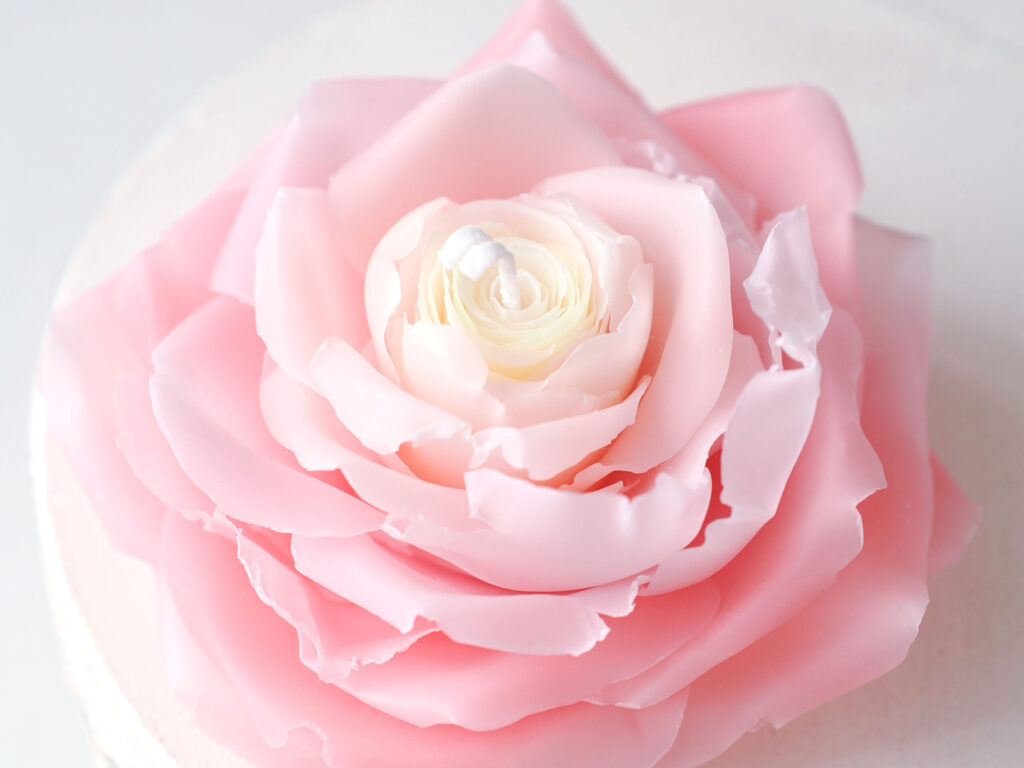 La bougie de Rieco Lα Rose Candle